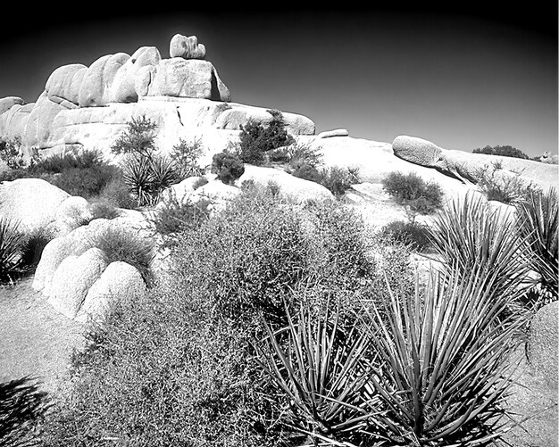 Mountains black and white photo background High mount rocks and hills landscape