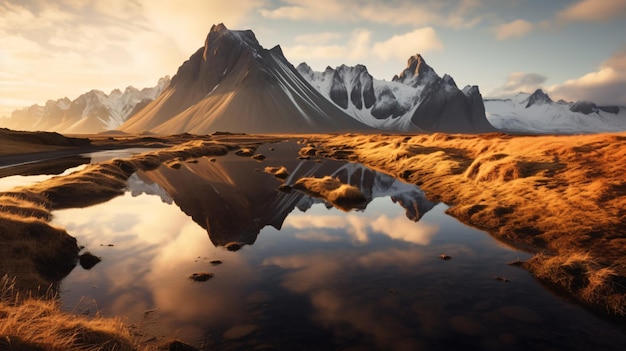 Mountains in Iceland