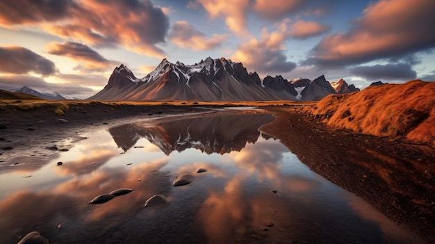 Mountains in Iceland