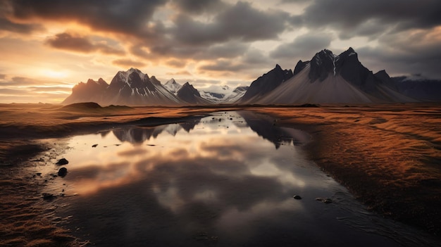 Mountains in Iceland