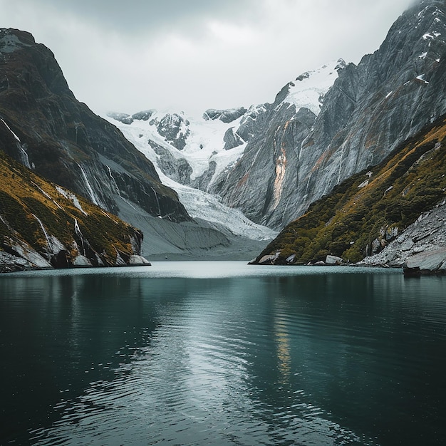 Mountains and Lake Marian