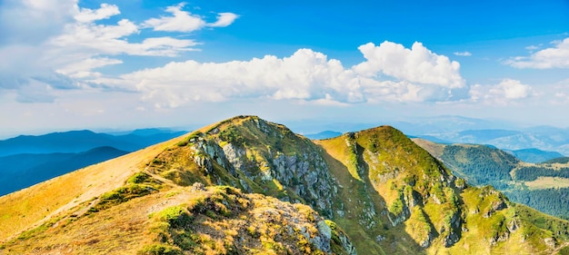 Mountains landscape panorama