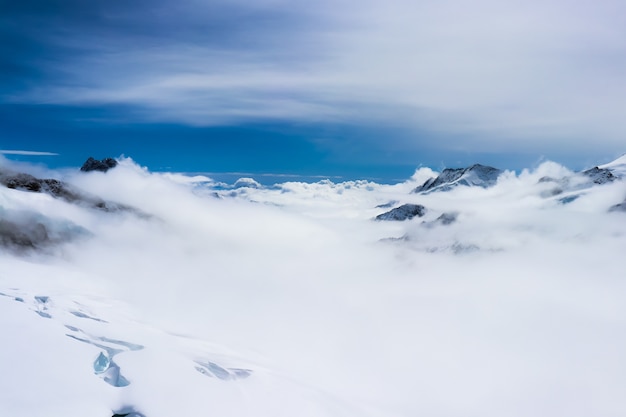 Mountains in the Mist in Jungfrau Region