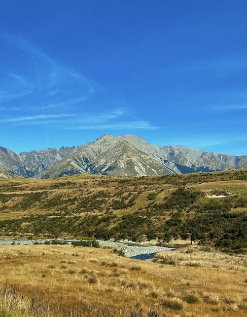 The mountains of the new zealand