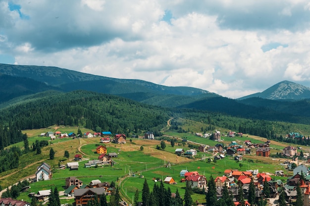 Mountains in summer