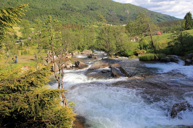 Mountains and valleys of Norway