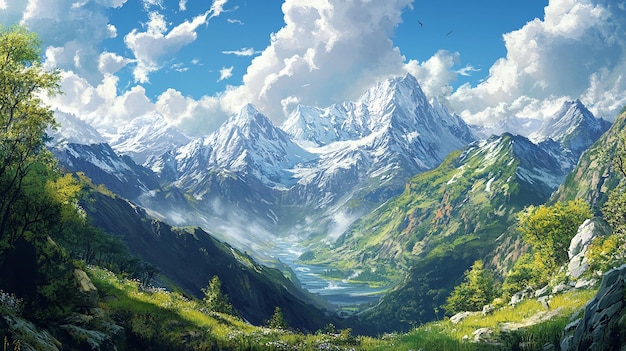 mountains