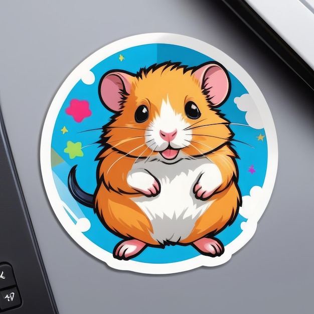 a mouse with a picture of a mouse on it