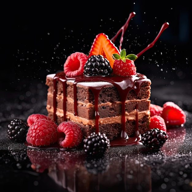 Mousse cake