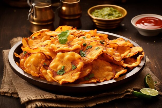 Mouthwatering aloo pakoras