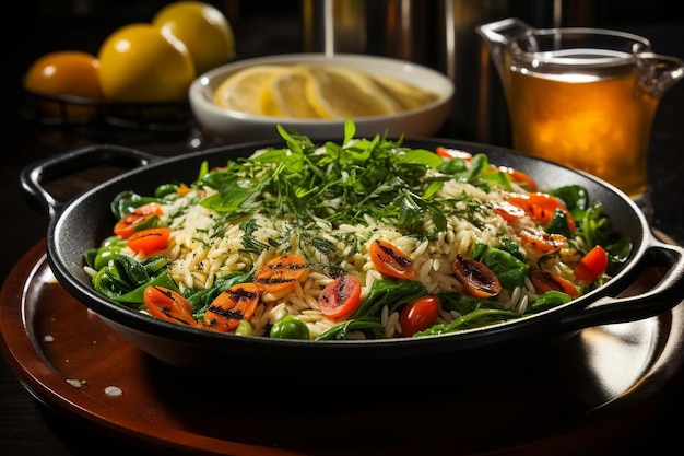 Mouthwatering Orzo Primavera Creation