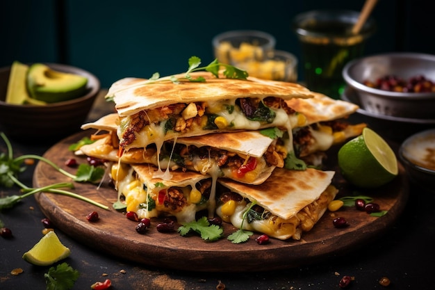 Photo mouthwatering quesadillas recipes