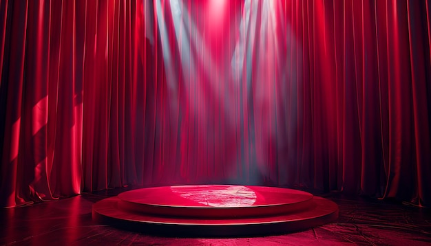 Movie Carpet Podium in Cinema