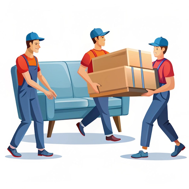 Photo moving service and delivery company