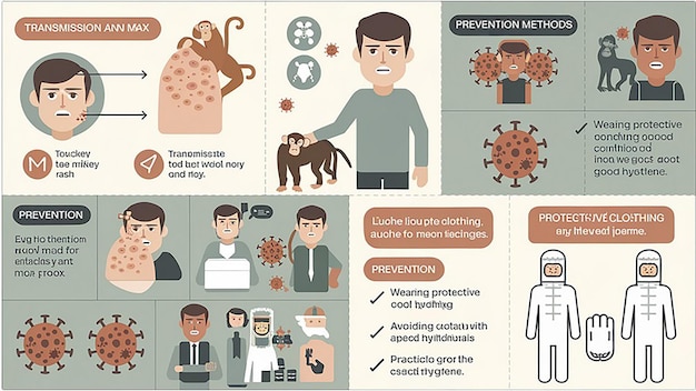 Photo mpox virus transmission and prevention