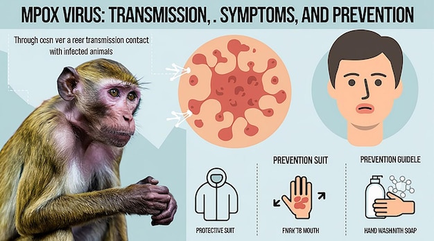 Photo mpox virus transmission and prevention