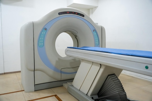 MRI apparatus in the room in a clinic