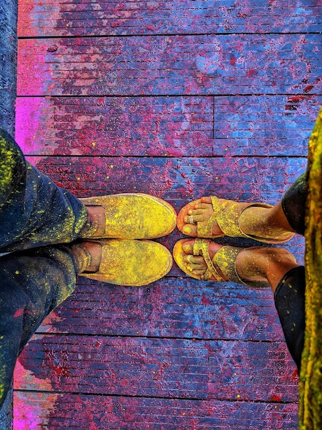 Multicolor festival background