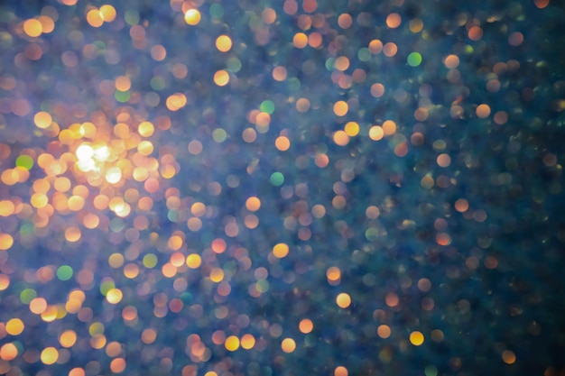 multicolored bokeh Colorful beautiful blurred bokeh background with copy space Festive texture