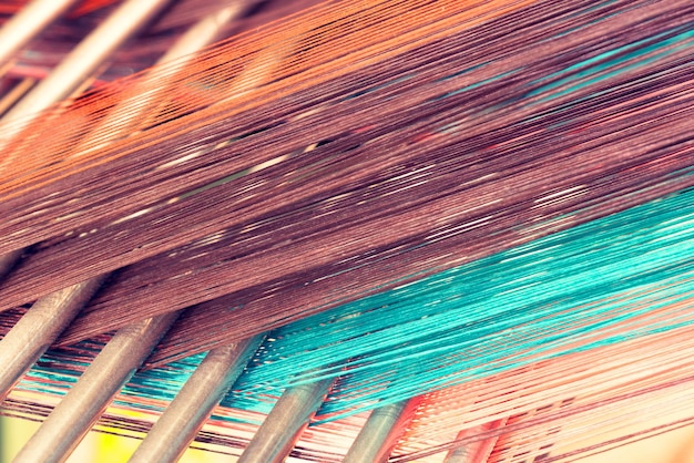 Multicolored straight strands  background