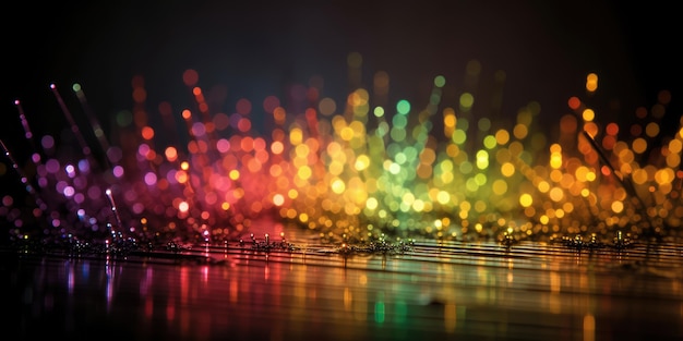 A multicolour droplets texture background