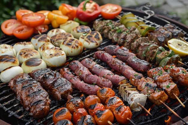 Multicultural eid barbecue feast