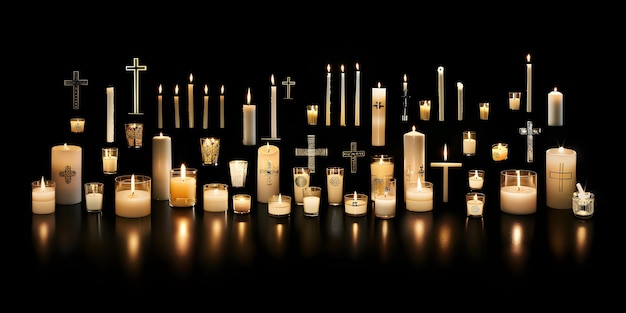 Multifaith Candle Display