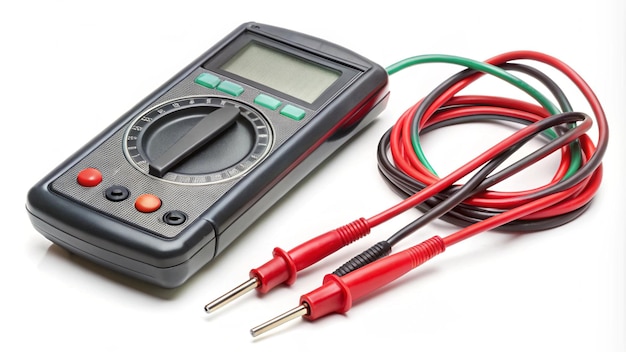 Photo multimeter tool for measuring electrical current and voltage