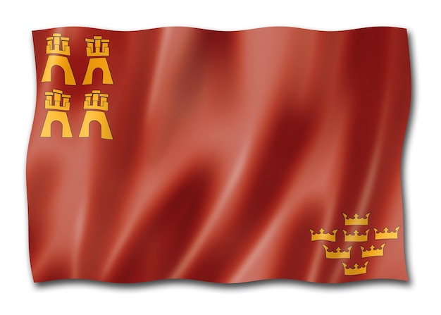 Murcia province flag Spain