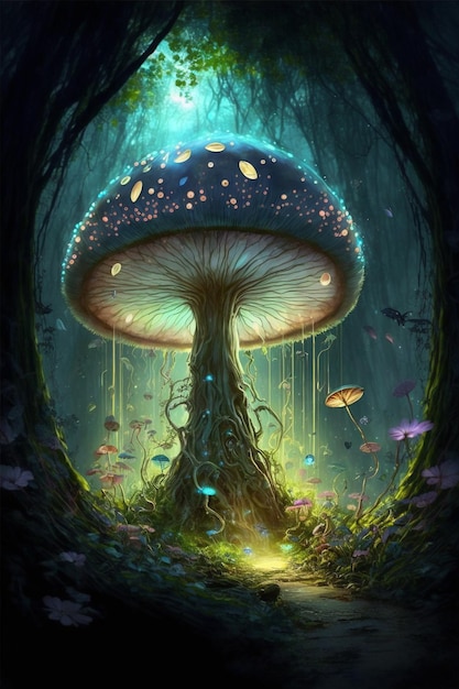 Mushroom Fairy Forrest