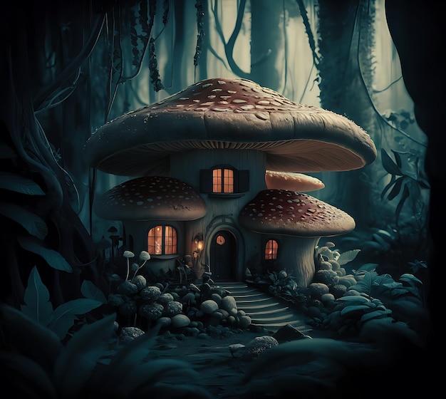 mushroom in the forest