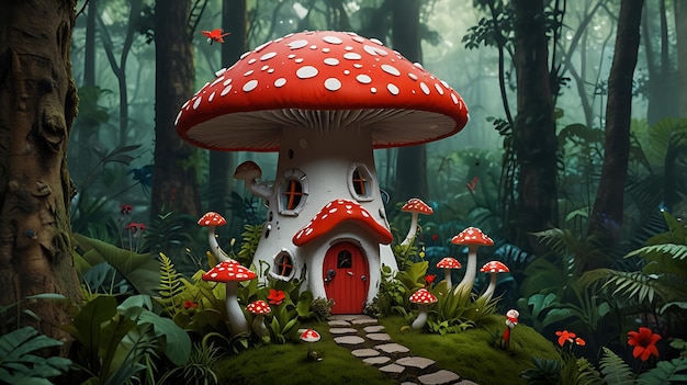 Mushroom House 4