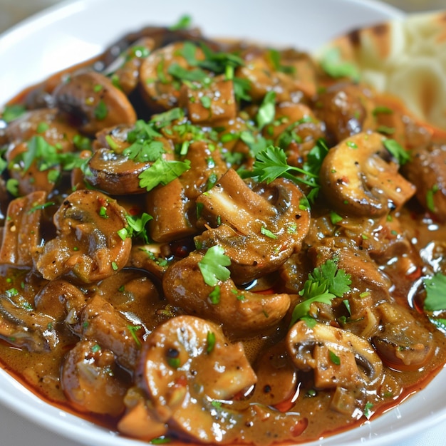 Mushroom Masala flavorful mushroom masala a vegetarian dish made with mushrooms