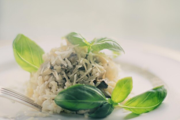 Mushroom risotto recipe