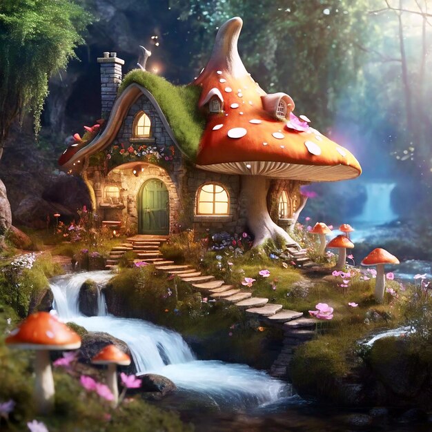 mushroom shaped house Republic of Ireland