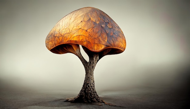 Mushroom Shaped Tree Generative Ai