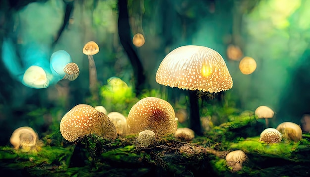 Mushroom Wallpaper Fantasy Wallpaper food