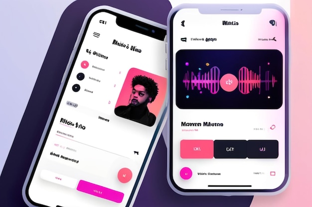 Photo music app ui music ui app creative design music app ui design music app concept ui concept