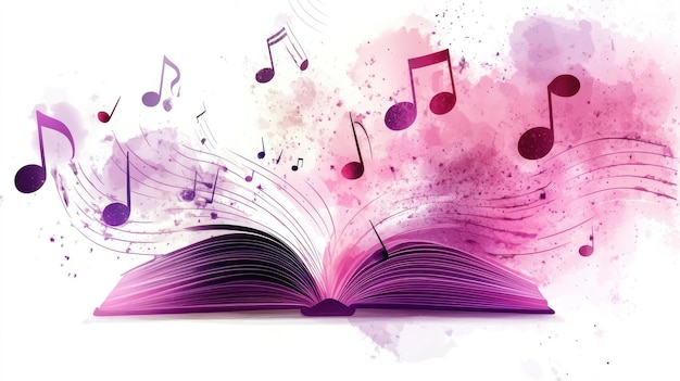 Music Book Illustration