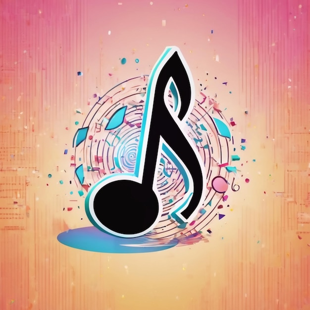 Music note illustration