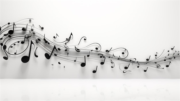 music notes background