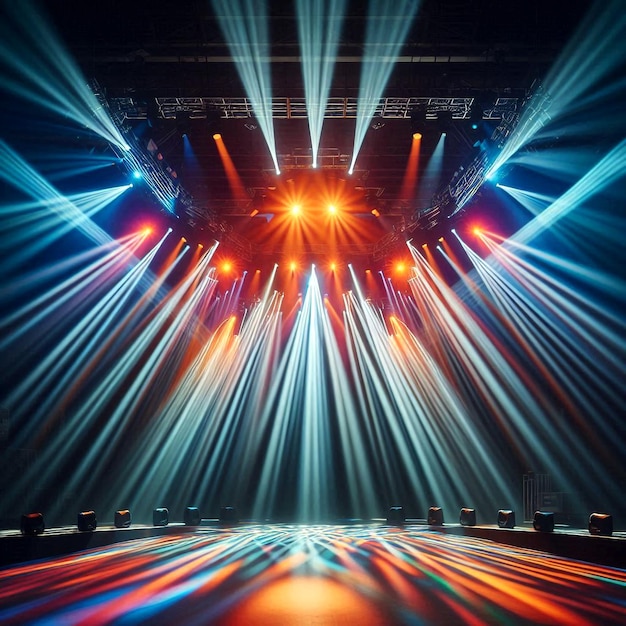 Music stage lighting ramps designed for visually stunning concert stages