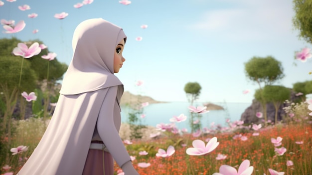 Muslimah Beauty 3d