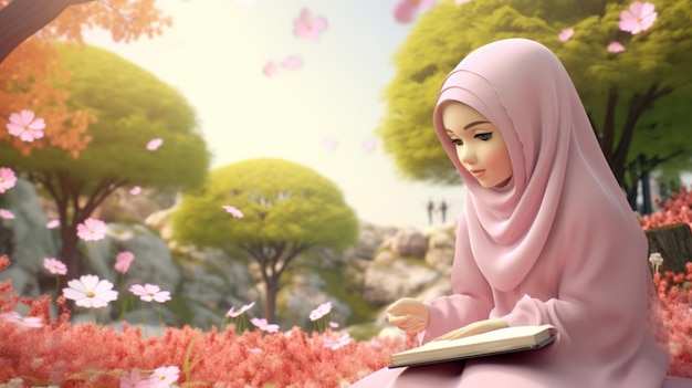 Muslimah Beauty 3d