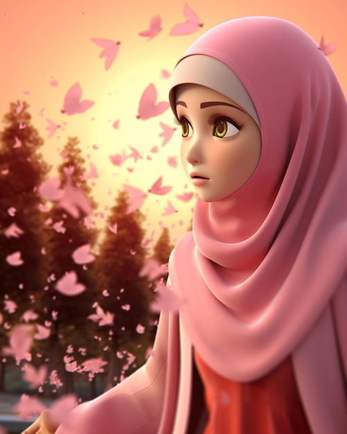 Muslimah Beauty 3d