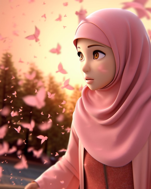 Muslimah Beauty 3d