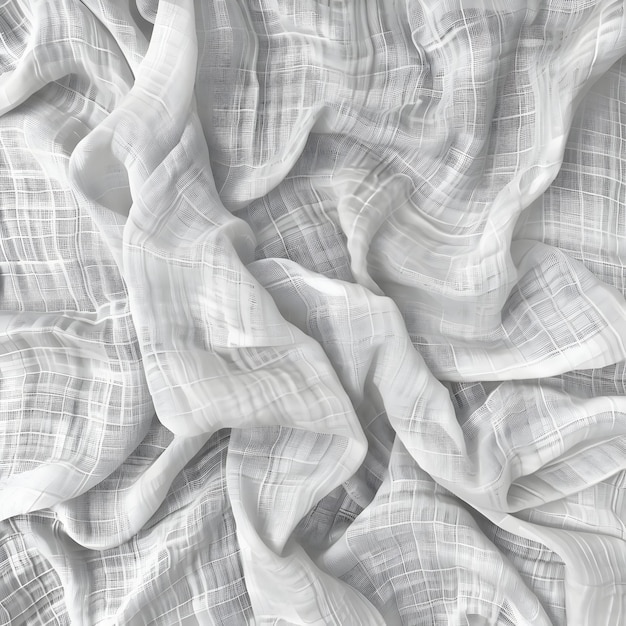 Muslin cloth texture background in neutral tones Muslin cotton fabric of plain weave Muslin is a s