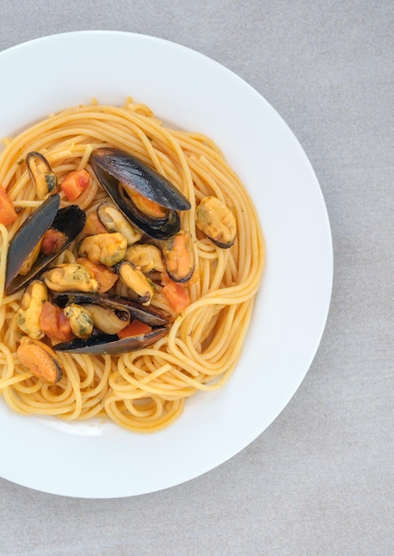 Mussel pasta