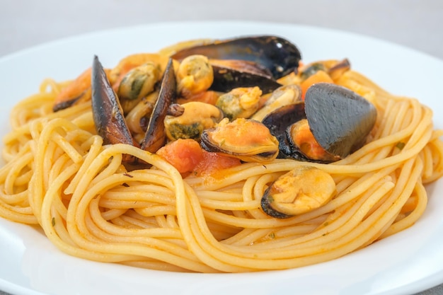 Mussel pasta