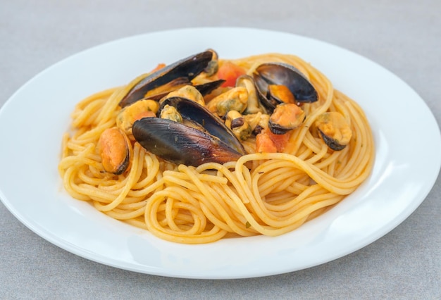 Mussel pasta